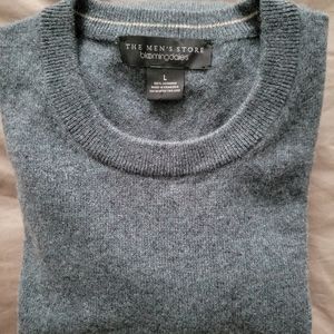 The Men's Store at Bloomingdale's Cashmere Crewneck Sweater L NEW